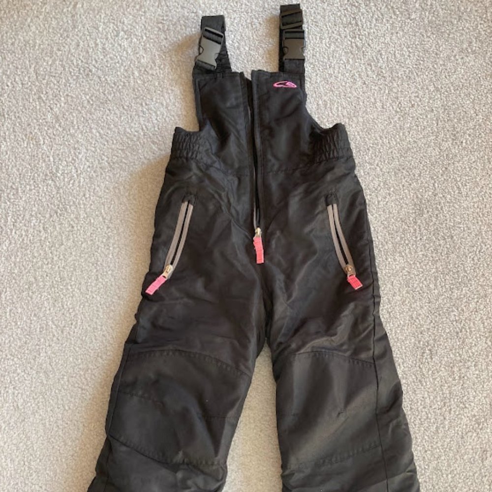 Champion C9 black/pink kids XS snowsuit